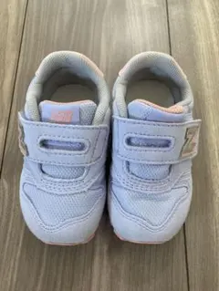 ニューバランス 373 ベビーシューズ　12cm パープル