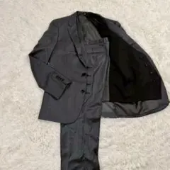 ザスーツカンパニー✨3ピースセットアップ グレー シルク混 サイズA6