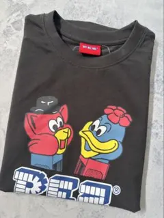 新品 PEZ 半袖Tシャツ ダークグレー Lのサムネイル