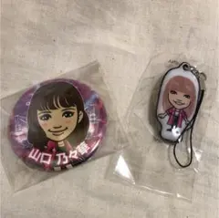 E-girls 須田アンナ 山口乃々華 クリーナー 缶バッチ