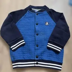 PETIT BATEAU キルティングブルゾン 3歳