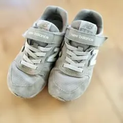 New Balance 996 キッズスニーカーライト グレー　19.5cm