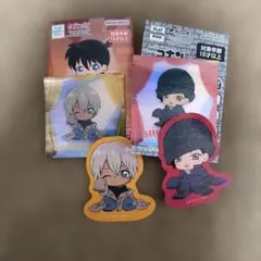 名探偵コナンちぢませ隊ステッカーコレクション2（安室透＆赤井秀一）