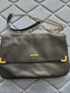 ALTROSE ブラック クラッチバッグ ジャンク品扱い