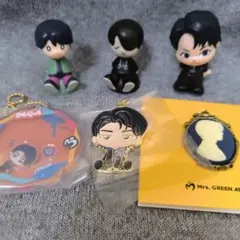 Mrs. GREEN APPLE フィギュア＆キーホルダー若井さん6点セット