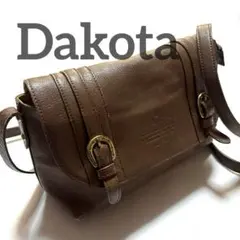 Dakota ダコタ ロゴ エンブレム デザイン ショルダーバッグ