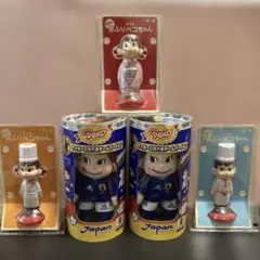 不二家ペコちゃんポコちゃんマスコット5体