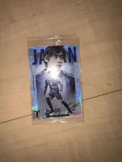 サッカー日本代表 ツインウエハース 伊東純也 レア
