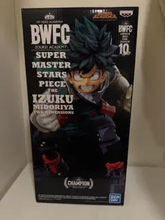 (海外正規品)BWFC IZUKU MIDORIYA フィギュアの外箱