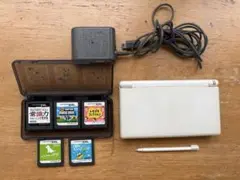 ニンテンドーDS lite 本体+ソフト5本+ソフトケース