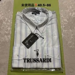 TRUSSARDI ❣️ワイシャツ 40.5-86ストライプのサムネイル