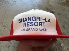 激レアプリント USA デッドストック 企業系 トラッカーキャップ