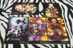 刀剣乱舞 灯結び展 都結び ポストカード 5種セット ラミネート バラ売り❌