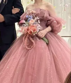 ウエディングブーケ　造花