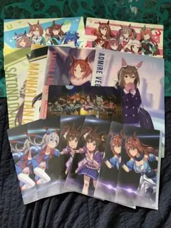 ウマ娘　各クリアファイル & マルチシート(下敷)
