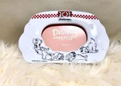 新品ディズニー 101匹わんちゃん フォトスタンド 写真立て L判 陶器