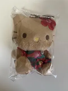 ハワイ限定】ハローキティ ビキニ 日焼け ぬいぐるみ サーフボード付き