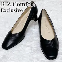 【新品未使用】RIZ Comfort リズ コンフォ―ト パンプス スクエアトゥのサムネイル