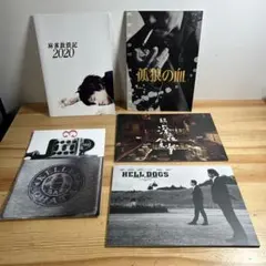 東映映画 パンフレット 5冊セット ★美品 麻雀放浪記 孤独の血 探偵はBAR