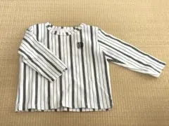 美品】LOIR Paris ストライプ セーラーカラー シャツ 24m - メルカリ