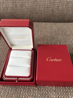 美品 カルティエ指輪　リング空箱 ケースアクセサリー入れ ボックス