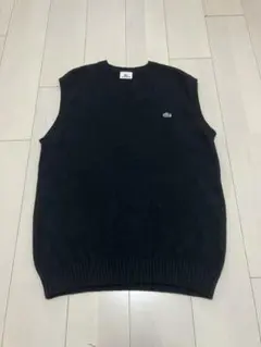 ニットベストブラック