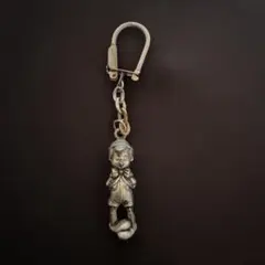 ピノキオ メタルキーホルダー　アンティーク