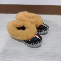 ムートンブーツ　オールレザー　クリスマス　インテリア