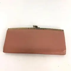 Paul Smith ポールスミス がま口 長財布 ピンク レディース