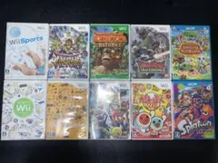 Wiiソフトセット 10本まとめ売り（WiiUカセット有） - メルカリ