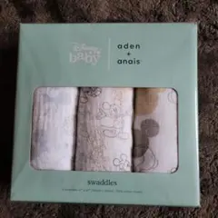 新品未開封　　aden + anais ディズニー スワドル 3枚セット