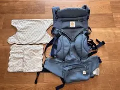 エルゴベビー　ベビーキャリア　オムニ360 クールエア　オックスフォードブルー