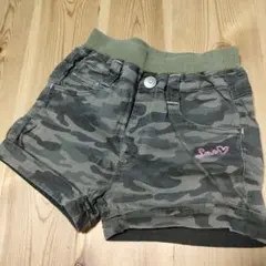 迷彩柄 ハーフパンツ 130cm