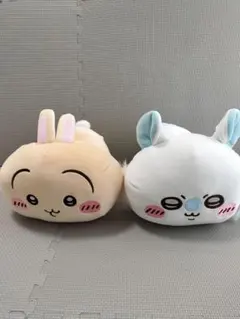 ちいかわ　もっちるねそべりBIGぬいぐるみ　うさぎ　モモンガ　全2種セット