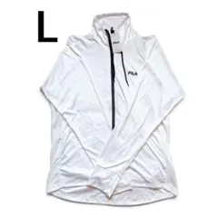 FILA ラッシュガード レディース L 接触冷感 長袖 水陸両用 UVウェア