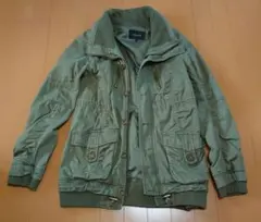 アウター➂　ミリタリージャケット　モスグリーン