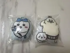 ちいかわ クッションマスコット 人魚の島のひみつ ハチワレ 島二郎&ちいかわ