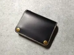 姫路レザー ミドル財布 三つ折り トラッカーウォレット Newtype 小判