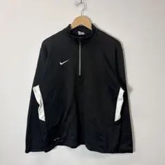 Nike ハーフジップ　トラックジャケット　黒