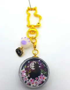 再販不可。マトリカリア♡ねこのおしり♡レジンヘアゴムブローチ