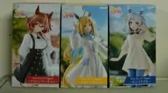 ウマ娘　フィギュア　3点セット