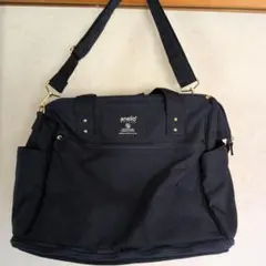 値下げ！anello ネイビー ボストンバッグ