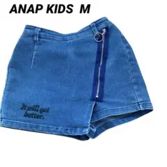 ANAP KIDSデニムショートパンツ M（115〜125）