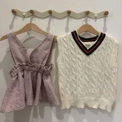 100cm トップス2点セット