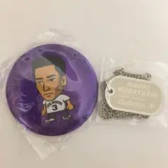 【送料込み】三代目JSB 小林直己ドッグタグとデカ缶バッチセット