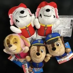 ★タグ付き★パウパトロール　マスコット　チェイス　マーシャル　スカイ