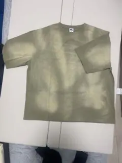 madeffect bleachwashダメージTカーキ