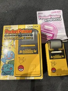 任天堂 ゲームボーイ ポケットプリンタ ピカチュウイエロー - メルカリ