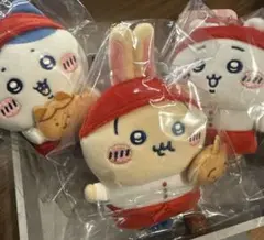ちいかわ焼き 店員さんなマスコット ちいかわ ハチワレ うさぎ 3種セット