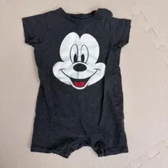 H&M ミッキーマウス ロンパース 4-6M